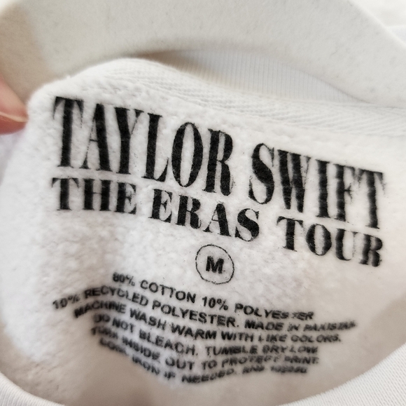 Taylor Swift Reputation Eras Tour Sweatshirt M - Picture 2 of 5